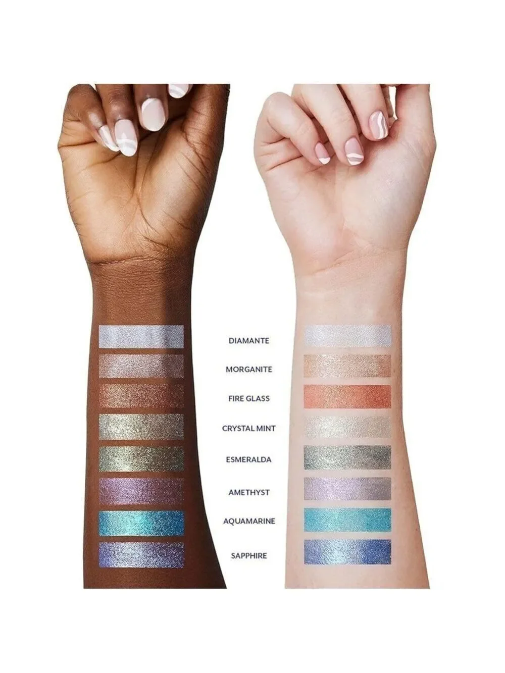 Treslúce Beauty Forever Brilliant Liquid Eyeshadow Crystal Mint